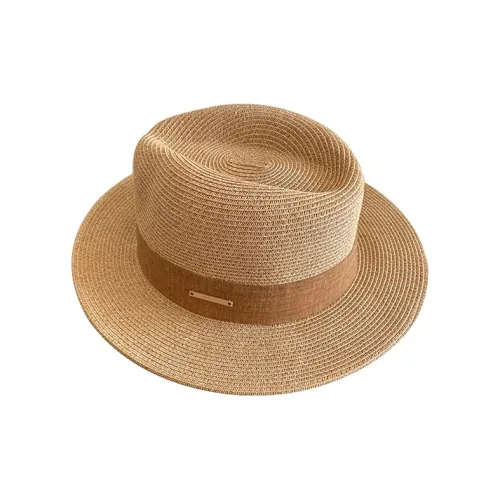 Ai Jiawei Соломенная плетеная панама унисекс