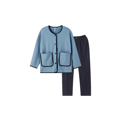 Byford Синий Озерно-голубой Женские Пижамные Комплекты