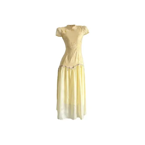 PZGE Короткий рукав Платье Женское