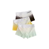 Тёмно-серый + жёлтый + зелёный [ледяной шелк, охлаждающий, 3 упаковки]