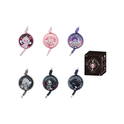 POP MART Skullpanda Sound Collection Слепые коробки Один Mystery Коробка Целая коробка 6 шт