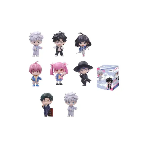 POP MART Resonance Time Echo Collection Агенты времени Сезон 2 Сюрприз Коробка Один Mystery Коробка Целая Коробка 8 шт