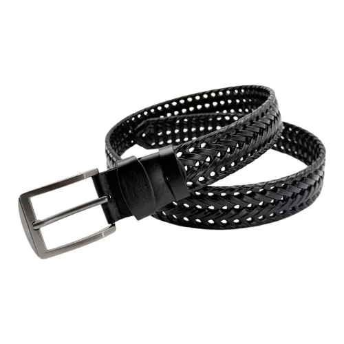 JEANSWEST Ремни из спилок коровьей кожи Мужской 4,0 см