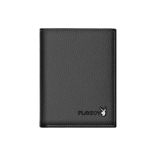 PLAYBOY Collaboration Кошелек из коровьей кожи стандартный мужской черный