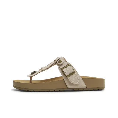 teenmix Тихий Шлепанцы Женские Абрикос