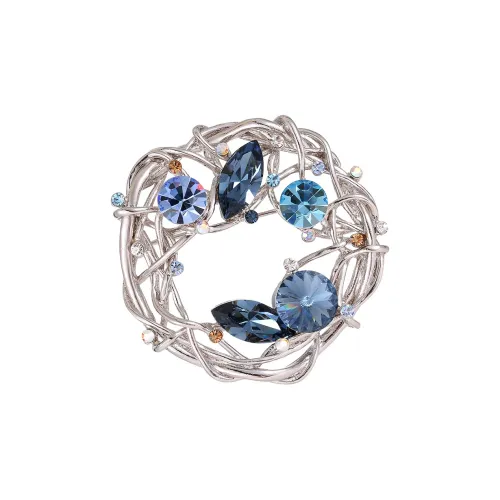 Фиолетовый медный сплав броши унисекс