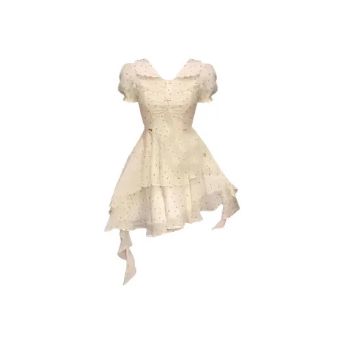 COHX Короткий рукав Платье Женское