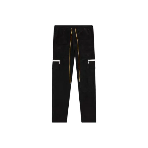 RHUDE Мужские Карго Брюки Черные
