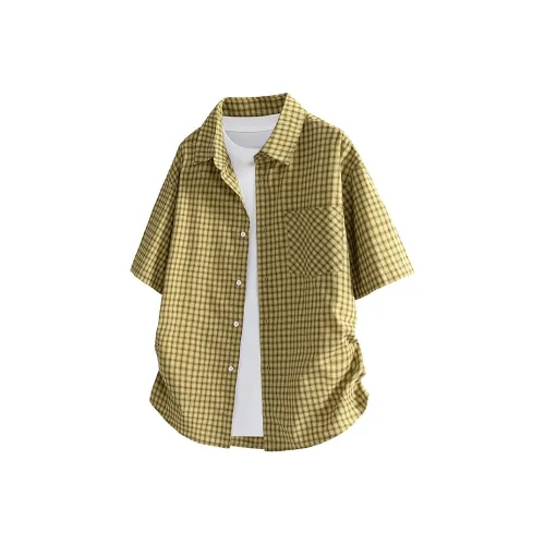 KACELSY Желтая унисекс рубашка