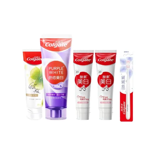 COLGATE Аромат Сглаживающий Набор для ухода за полостью рта (Чистка и Освежение Дыхания) Пять Штук