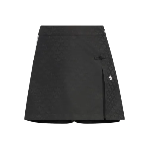 Adidas Originals NEW SS25 Китайский Год Юбка Повседневные шорты Женские