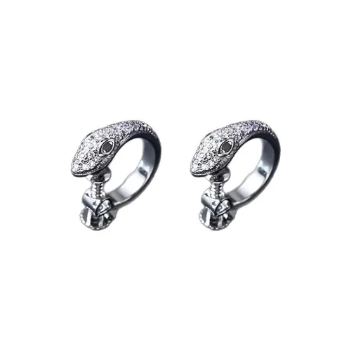 GUDUD Сплав Нижняя заколка On Серьги Унисекс