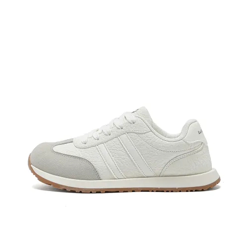 La Chapelle Устойчивая к истиранию Отскок Низкий Топ Повседневная обувь Женская Белая