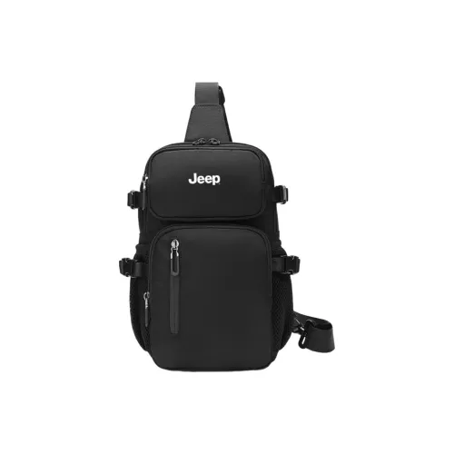 JEEP Oxford Sling Bag Men's Black