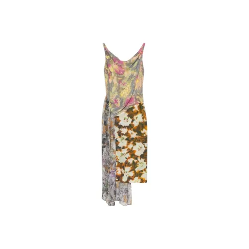 DRIES VAN NOTEN Многоцветные Женские Слиплатья