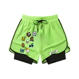 Неоновый зеленый (Левая сторона Хэллоуин + Правая сторона IXX Новый белый логотип)