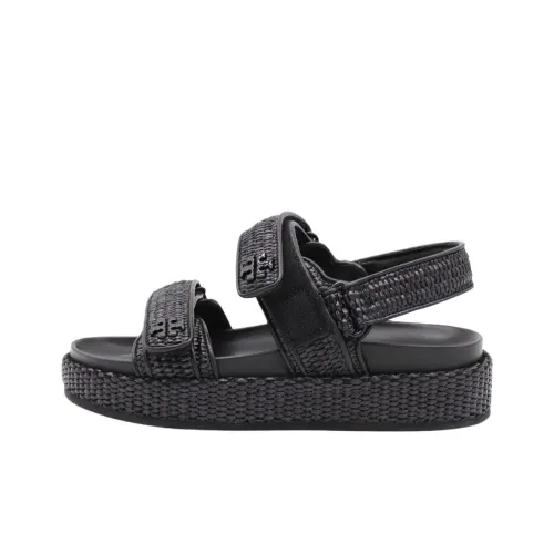 TORY BURCH Kira (Красный) One Ремень Сандалии Женские Черный