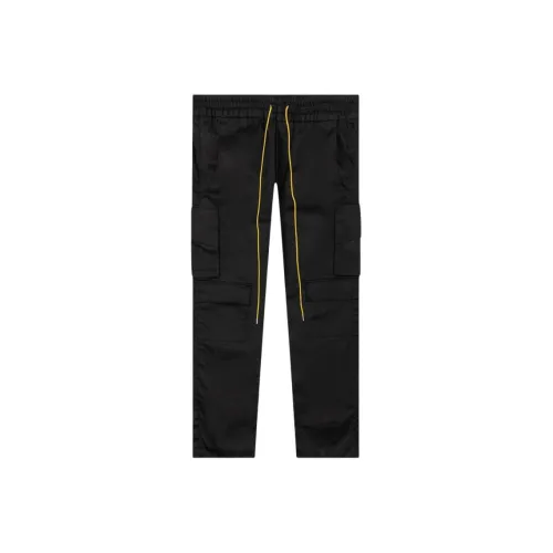 RHUDE Мужские Карго Брюки Черные