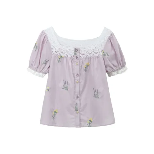 MISHOW Фиолетовые Женские Рубашки