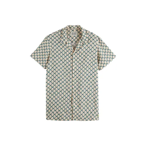 Scotch&Soda Белая Мужская Рубашка