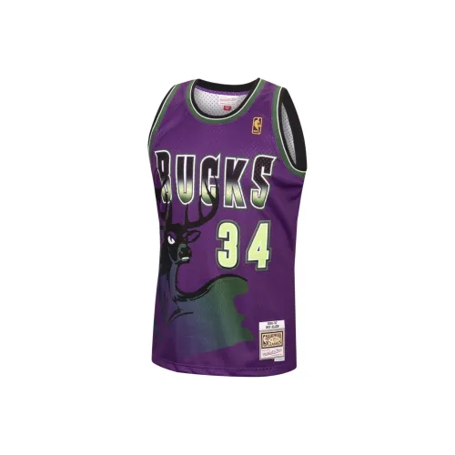 MITCHELL NESS X NBA Milwaukee Bucks Баскетбольная Джерси Мужская