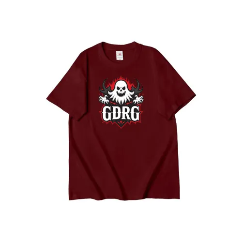 GDRG Бургундский Унисекс T Рубашки
