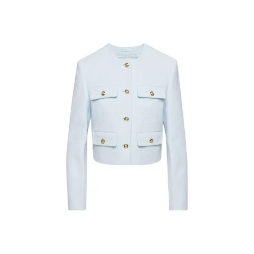 Aritzia Мелкие блестки Синий Женские Куртки