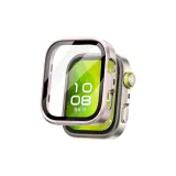 Вишнево-розовый [Высокая прозрачность закаленное стекло с встроенным защитным чехлом]