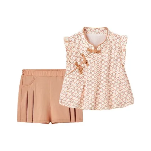 YeeHoO Повседневная спортивная одежда 2 предмета комплект для малышей и детей дошкольного возраста