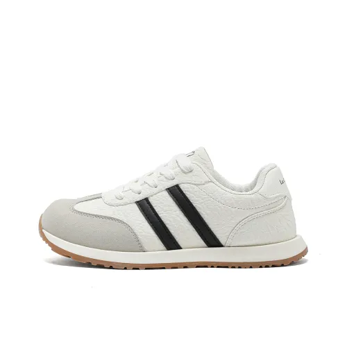 La Chapelle Устойчивая к истиранию Низкая Повседневная Обувь Женская Бежевая Черная