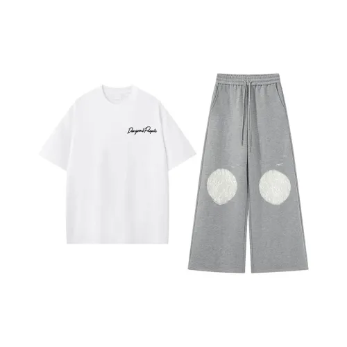 MARIE·COCO Белая рубашка T + повседневные брюки Женские повседневные костюмы