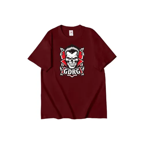 GDRG Бургундский Унисекс T Рубашки