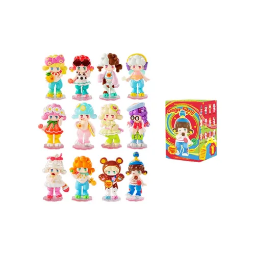 POP MART Punch Roselle Сатир Rory Pearl Collection Слепые коробки Один Mystery Коробка Целая коробка 12 шт