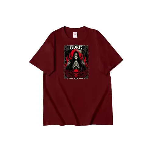 GDRG Бургундский Унисекс T Рубашки