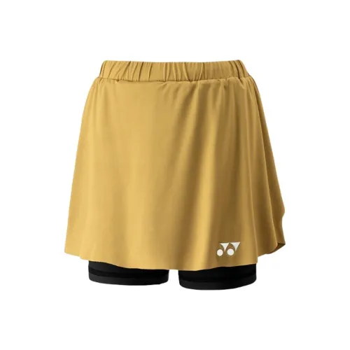 YONEX Contest Series Золотые Женские Спортивные Шорты