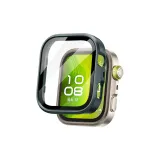 Зеленый [Высокая прозрачность закаленное стекло для защиты экрана с встроенным защитным чехлом]