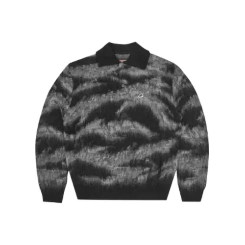 Corteiz Свитер Мужской Черный Серый