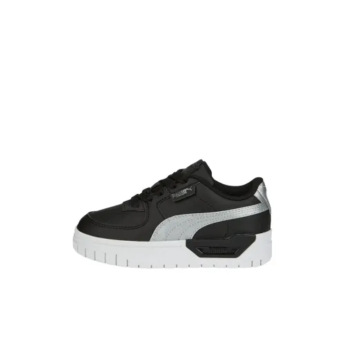 PUMA Cali Dream Устойчивый к истиранию Низкий Топ Детские Скейтбординги Черный Детский