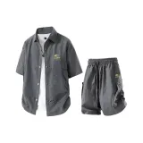 Светло-серый комплект одежды