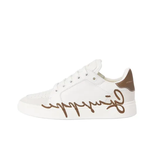 Giuseppe Zanotti Gz94 Скейтборд Кроссовки Низкие Белые Мужские