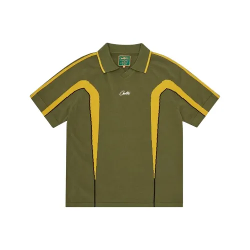 Corteiz Co-brand Зеленая Мужская Поло