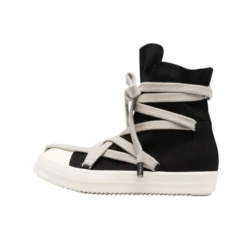 Rick Owens DRKSHDW Скейтборд Кроссовки Высокие Черные Мужские