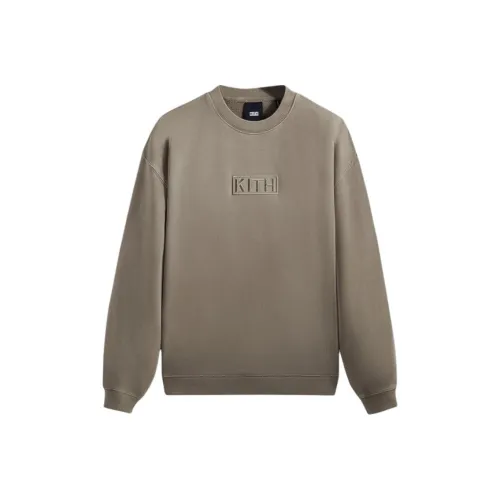 KITH Collaboration Серый Мужской Свитшот
