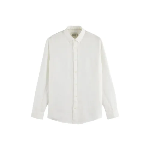 Scotch&Soda Белая Мужская Рубашка