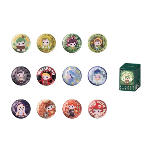 POP MART Forest Adventure Collection Слепые коробки Один Mystery Коробка Целая коробка 12 шт