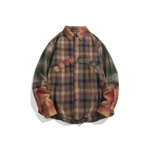 HYLHYL Хаки Унисекс Рубашки