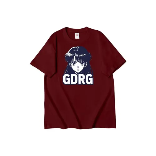 GDRG Бургундский Унисекс T Рубашки