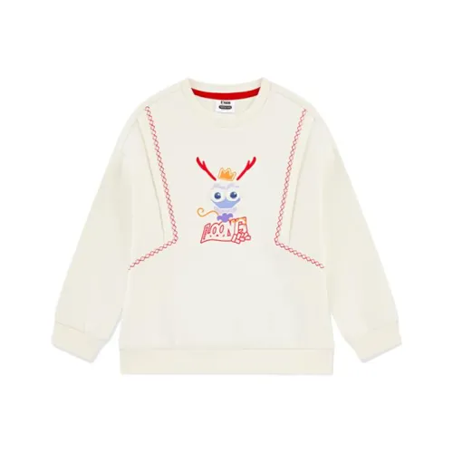 QIAODAN Толстовка Навес Белый Детский