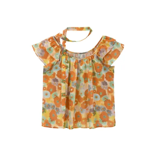 MISHOW Апельсин Citrus Женские Рубашки