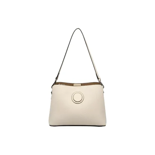 ZOOLER Сумка через плечо из натуральной коровьей кожи женский цвет экрю